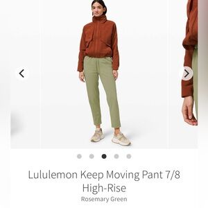 lululemon athletica Olive Green Pants